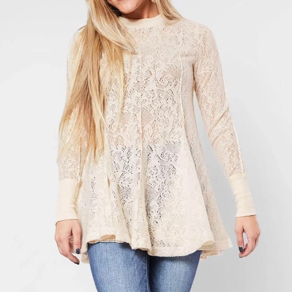 NWT: FREE PEOPLE | Tunic Pullover Top - Picture 6 of 7